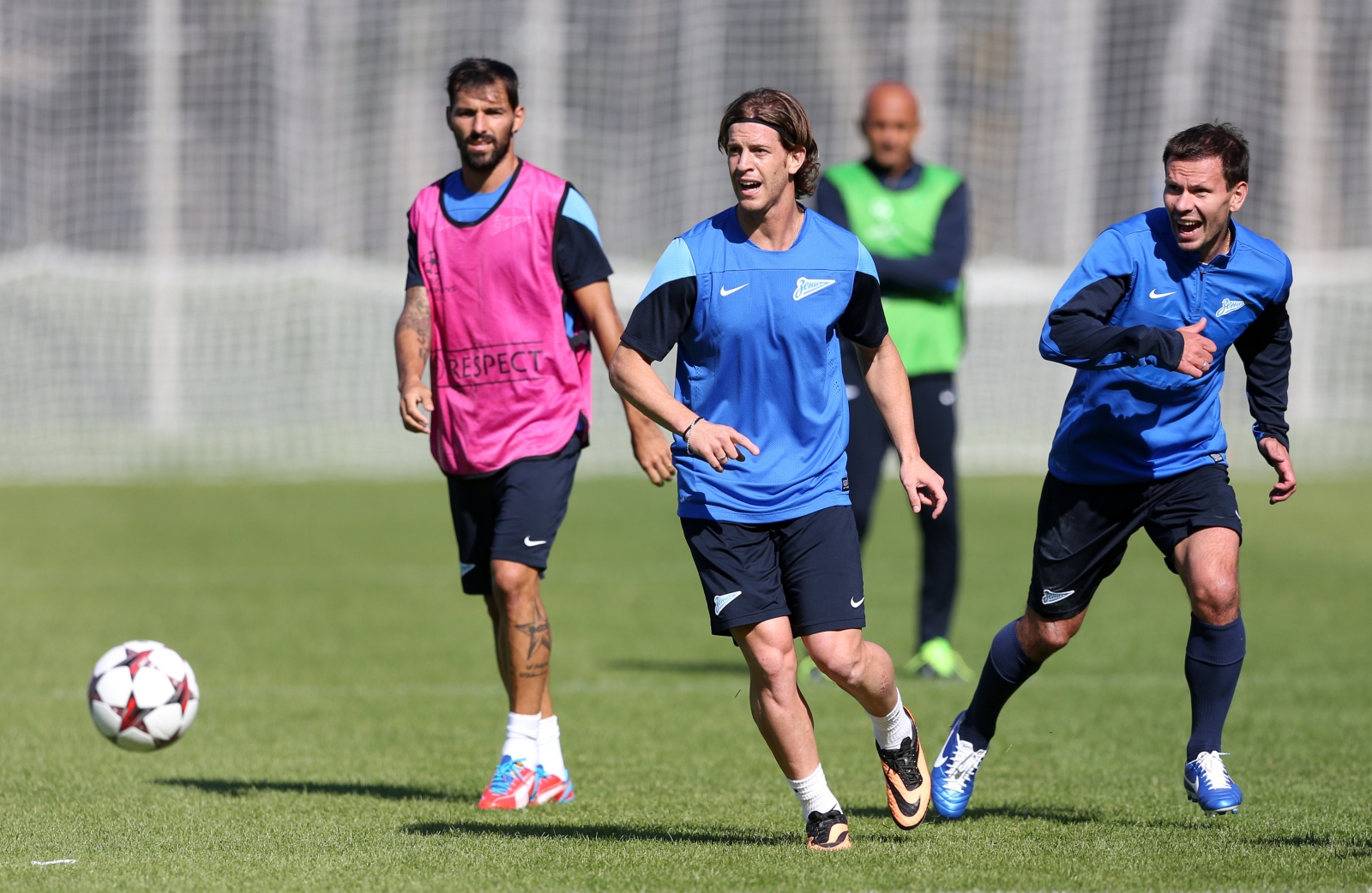 Тренировка «Зенита» перед  матчем «Зенит» — «Пасуш де Феррейра».