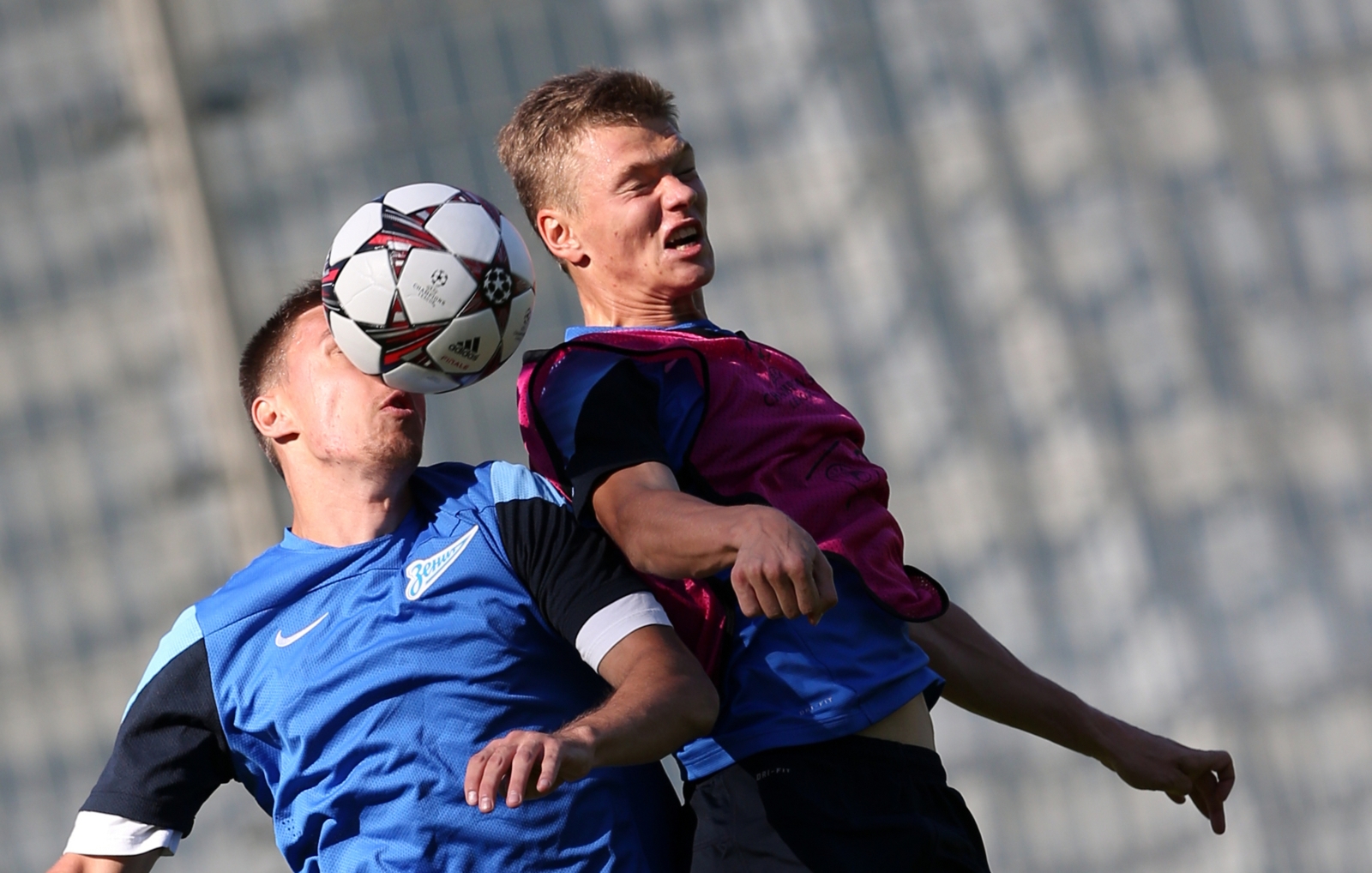 Тренировка «Зенита» перед  матчем «Зенит» — «Пасуш де Феррейра».