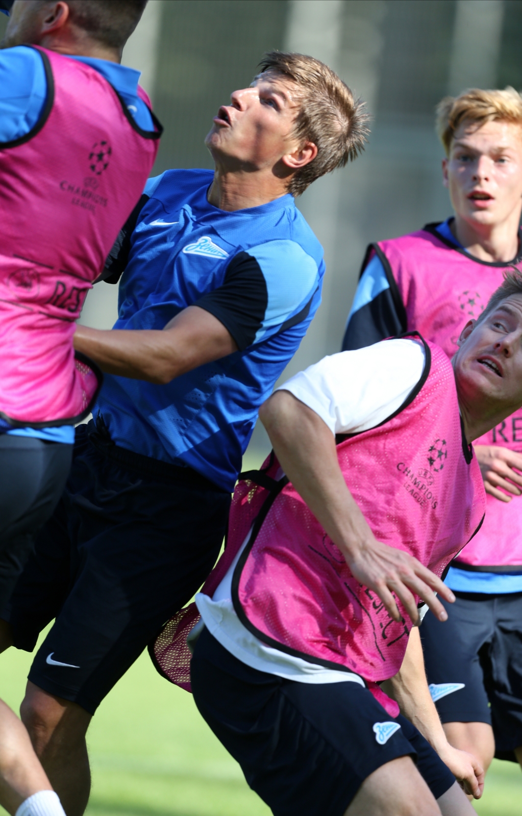 Тренировка «Зенита» перед  матчем «Зенит» — «Пасуш де Феррейра».