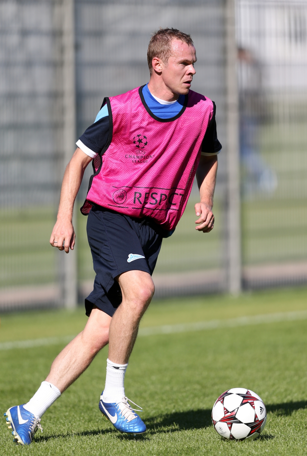 Тренировка «Зенита» перед  матчем «Зенит» — «Пасуш де Феррейра».