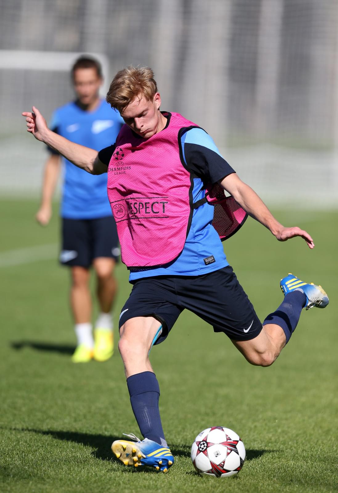 Тренировка «Зенита» перед  матчем «Зенит» — «Пасуш де Феррейра».