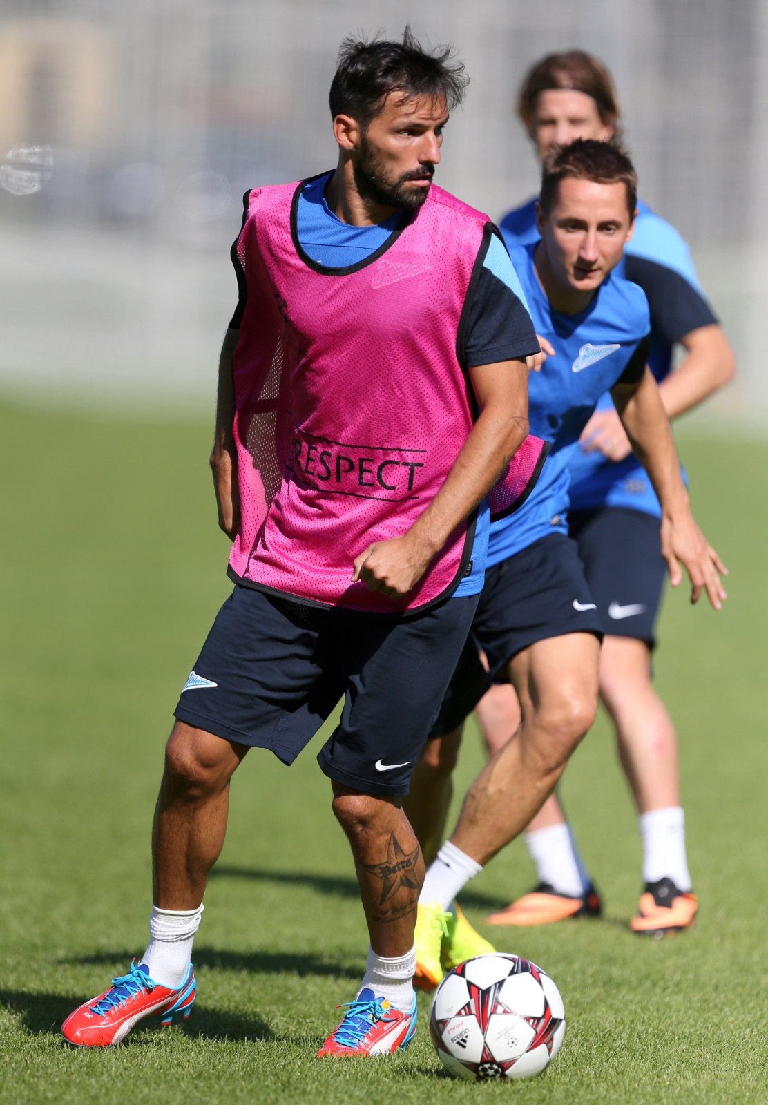 Тренировка «Зенита» перед  матчем «Зенит» — «Пасуш де Феррейра».