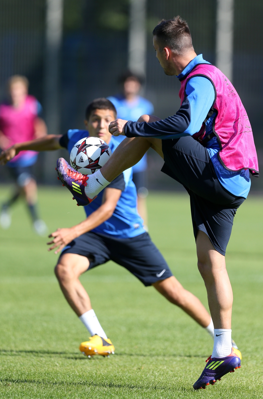 Тренировка «Зенита» перед  матчем «Зенит» — «Пасуш де Феррейра».