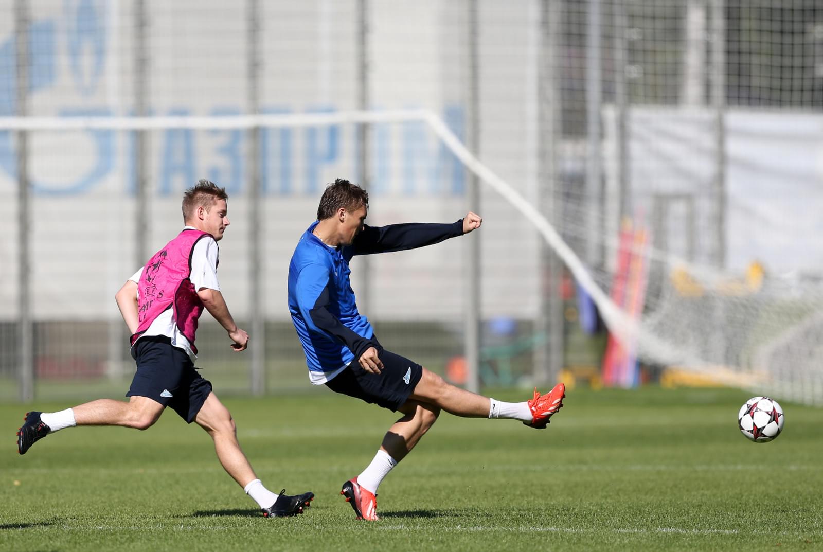 Тренировка «Зенита» перед  матчем «Зенит» — «Пасуш де Феррейра».