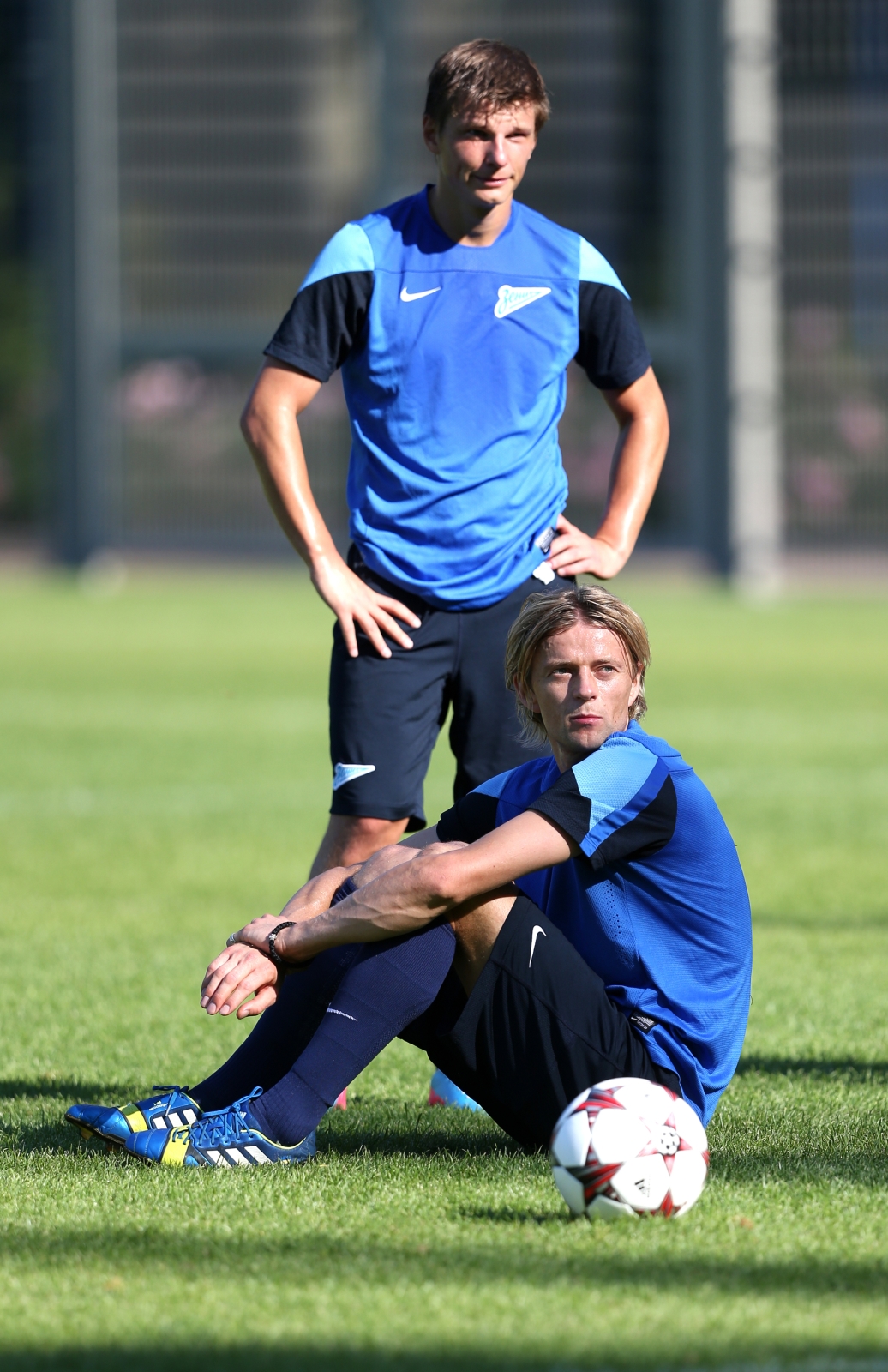 Тренировка «Зенита» перед  матчем «Зенит» — «Пасуш де Феррейра».