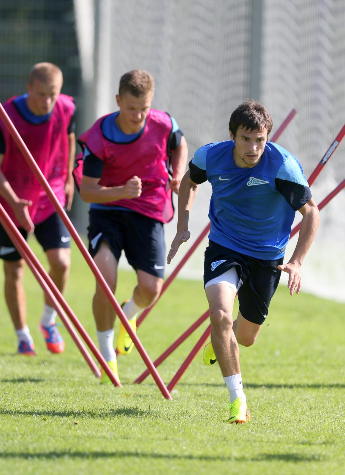 Тренировка «Зенита» перед  матчем «Зенит» — «Пасуш де Феррейра».