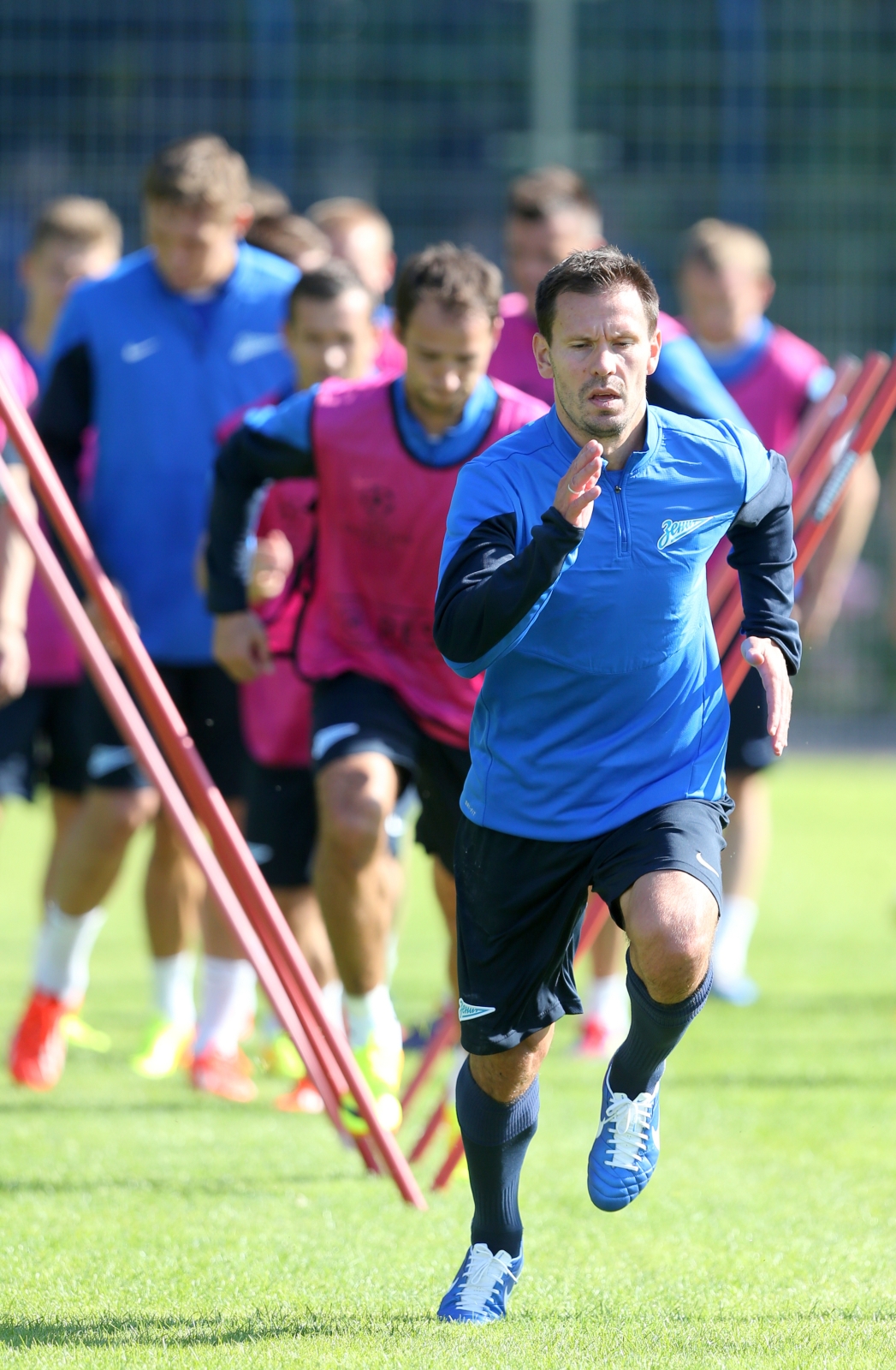 Тренировка «Зенита» перед  матчем «Зенит» — «Пасуш де Феррейра».