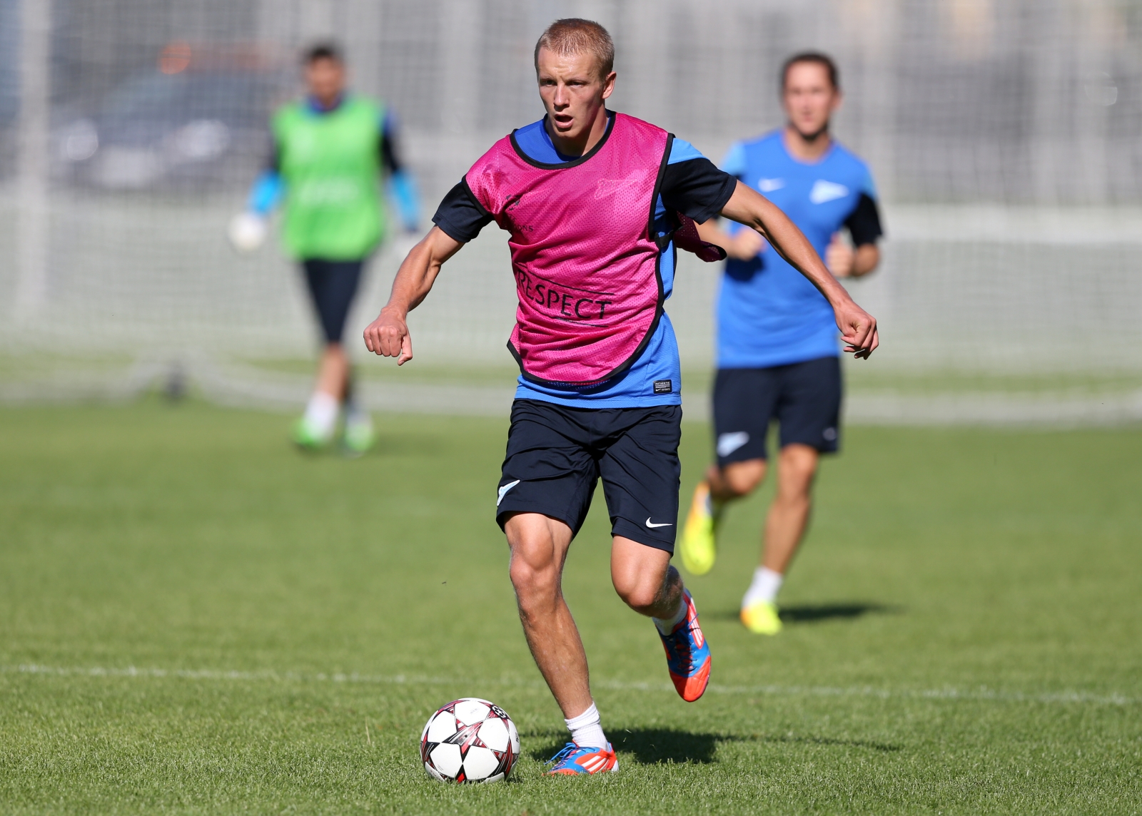 Тренировка «Зенита» перед  матчем «Зенит» — «Пасуш де Феррейра».