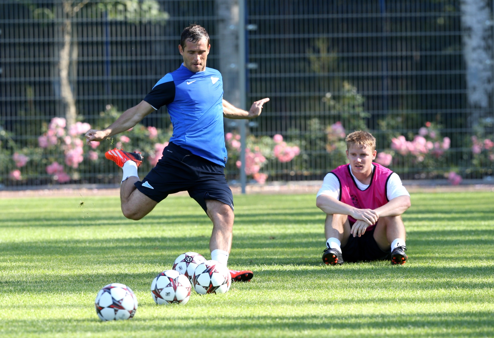 Тренировка «Зенита» перед  матчем «Зенит» — «Пасуш де Феррейра».