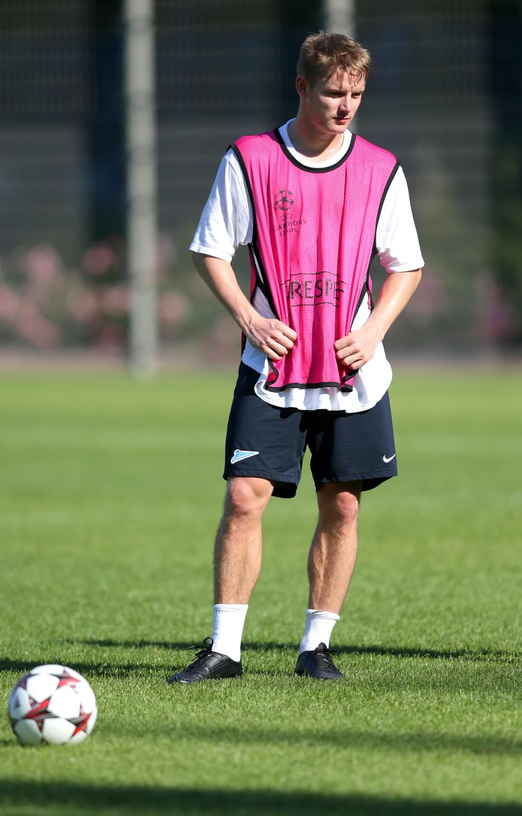 Тренировка «Зенита» перед  матчем «Зенит» — «Пасуш де Феррейра».