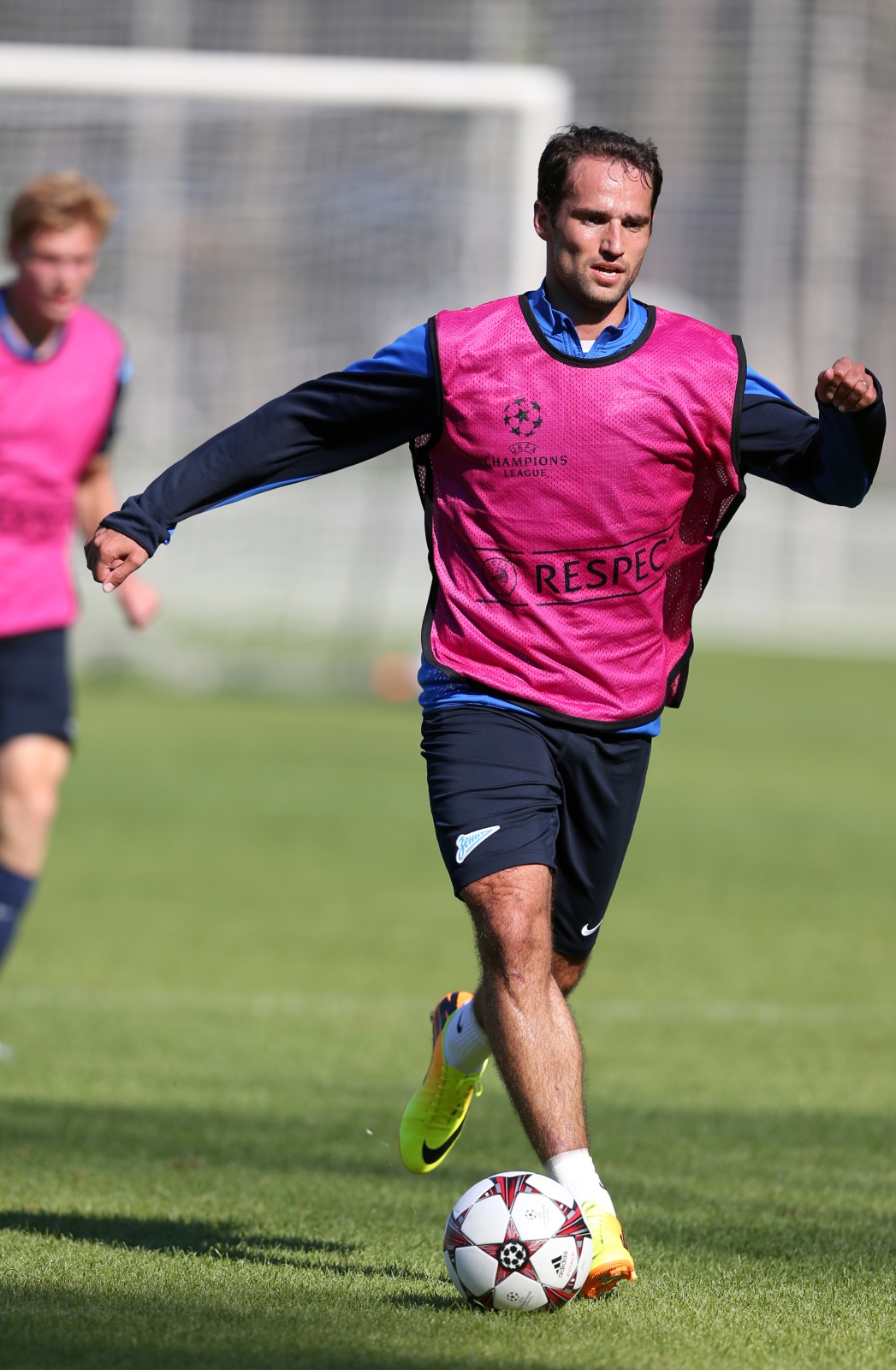 Тренировка «Зенита» перед  матчем «Зенит» — «Пасуш де Феррейра».