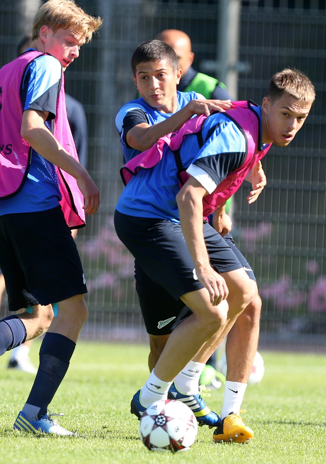 Тренировка «Зенита» перед  матчем «Зенит» — «Пасуш де Феррейра».