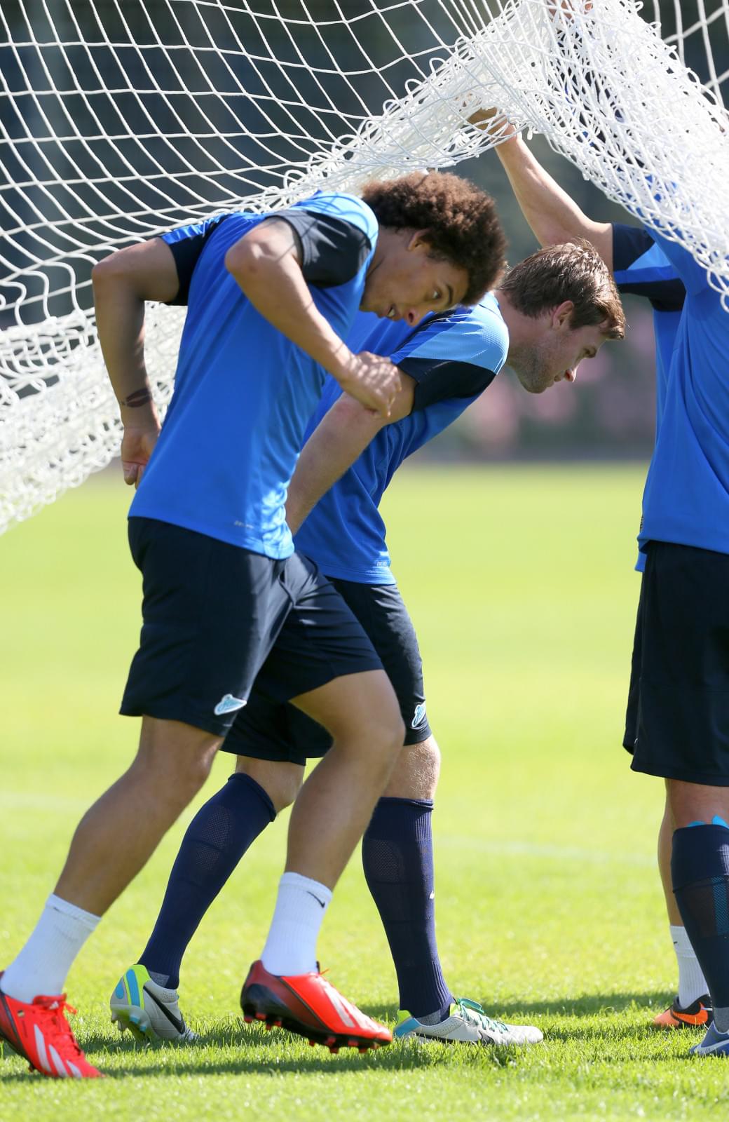 Тренировка «Зенита» перед  матчем «Зенит» — «Пасуш де Феррейра».