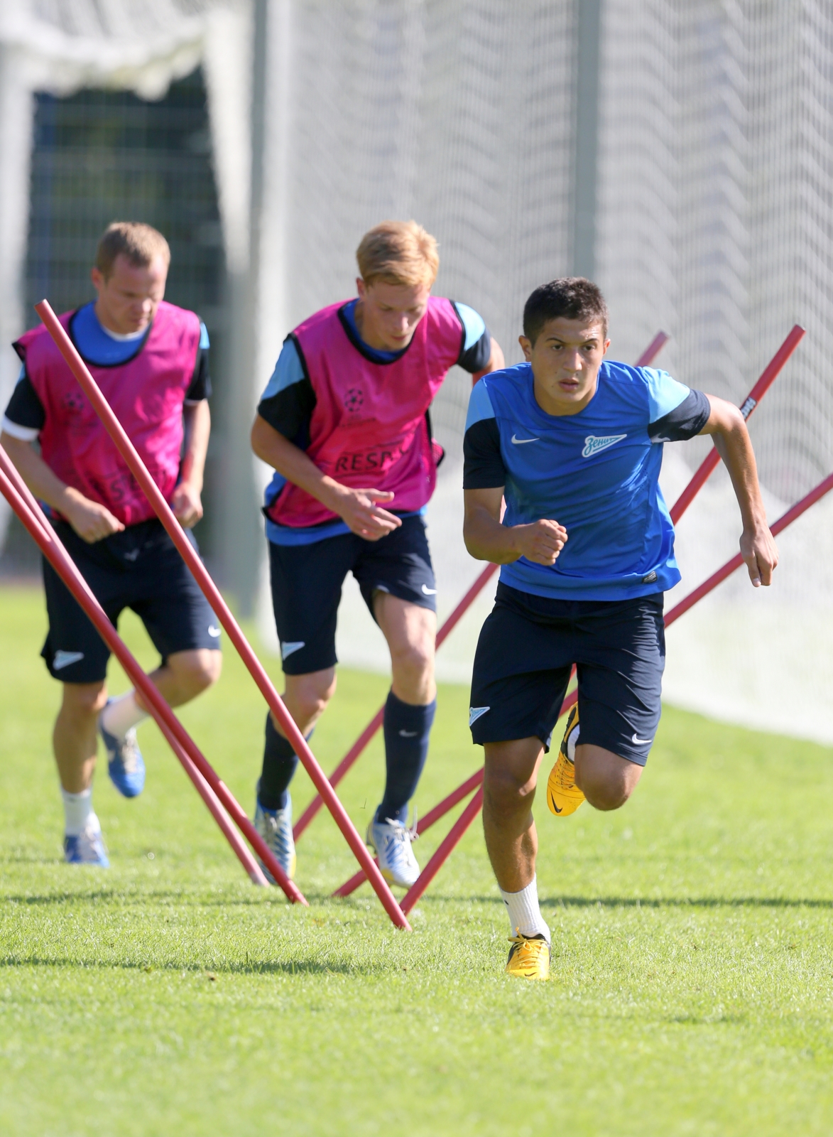 Тренировка «Зенита» перед  матчем «Зенит» — «Пасуш де Феррейра».