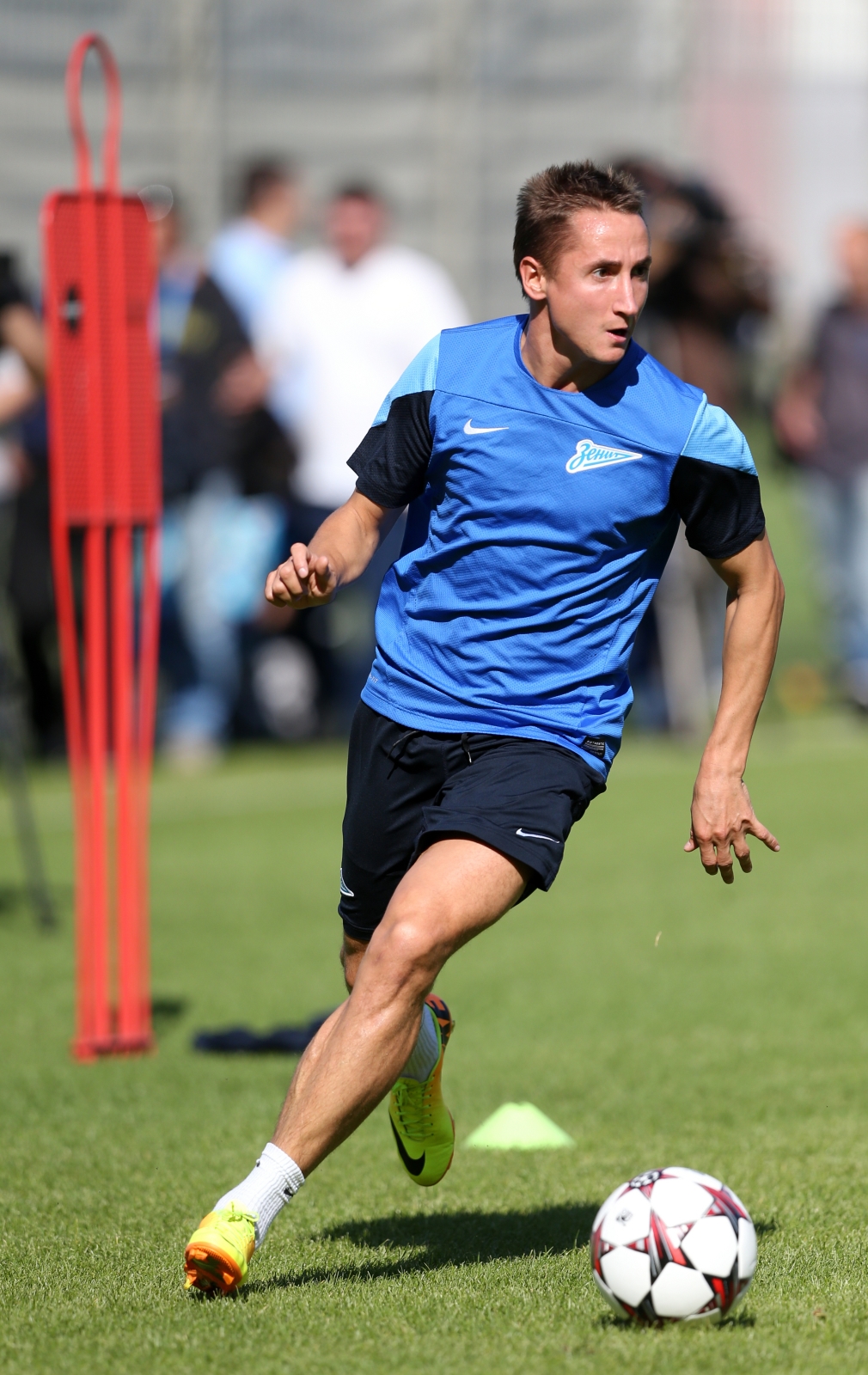 Тренировка «Зенита» перед  матчем «Зенит» — «Пасуш де Феррейра».