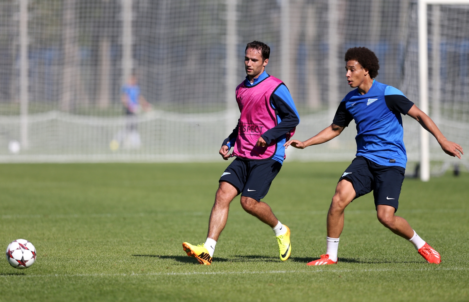 Тренировка «Зенита» перед  матчем «Зенит» — «Пасуш де Феррейра».