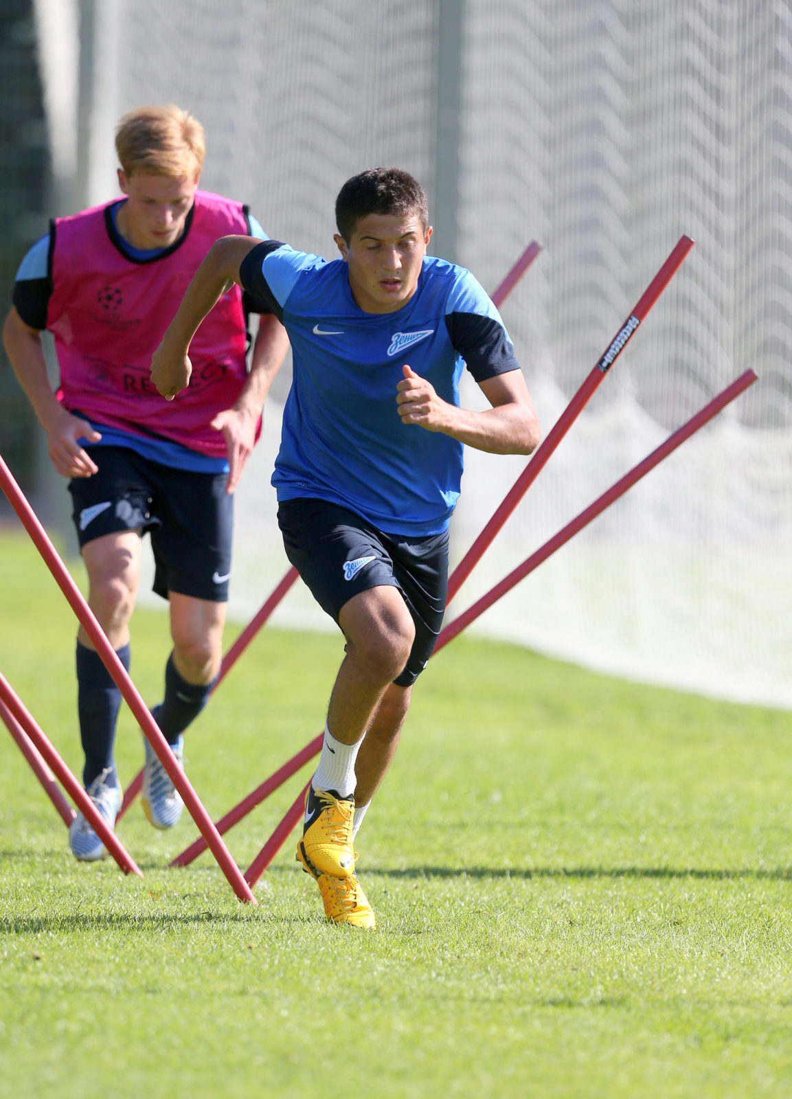 Тренировка «Зенита» перед  матчем «Зенит» — «Пасуш де Феррейра».