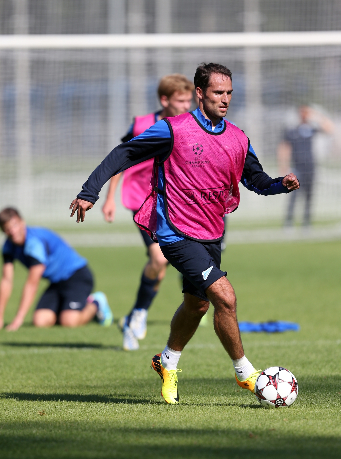 Тренировка «Зенита» перед  матчем «Зенит» — «Пасуш де Феррейра».