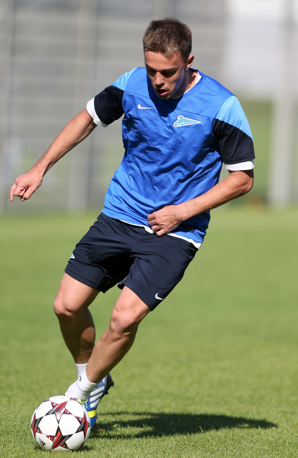 Тренировка «Зенита» перед  матчем «Зенит» — «Пасуш де Феррейра».