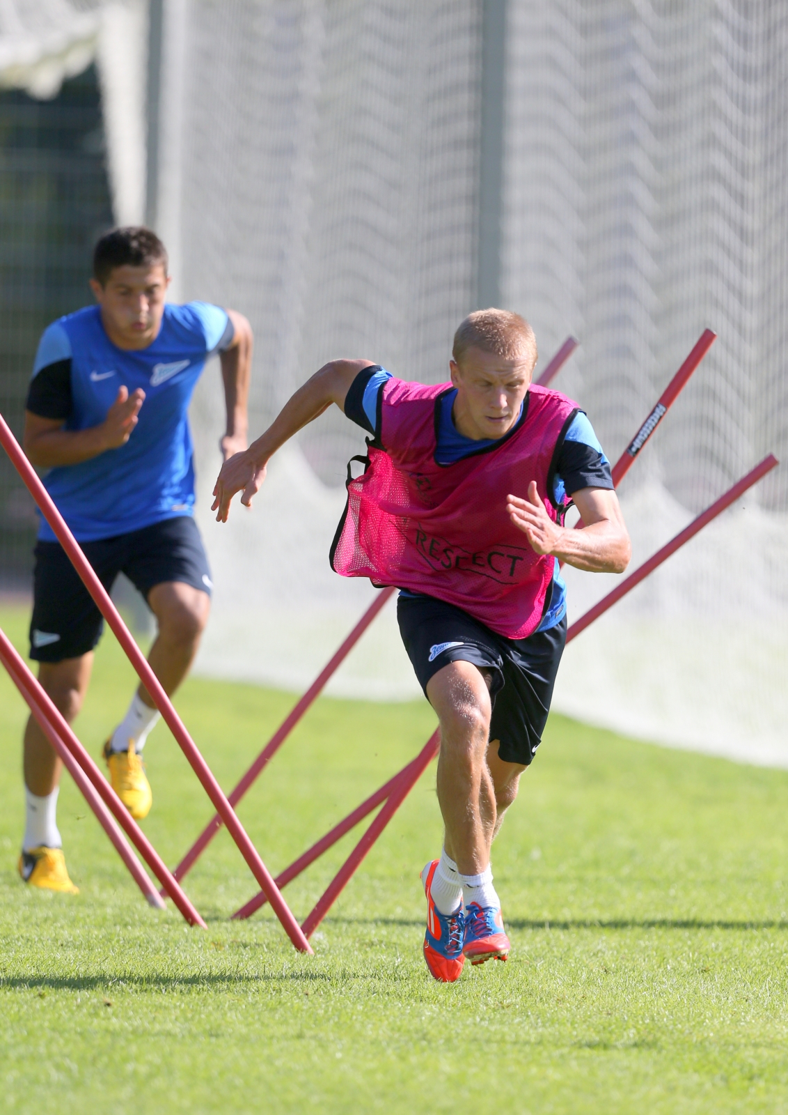 Тренировка «Зенита» перед  матчем «Зенит» — «Пасуш де Феррейра».
