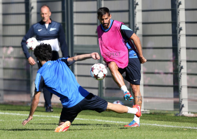 Тренировка «Зенита» перед  матчем «Зенит» — «Пасуш де Феррейра».