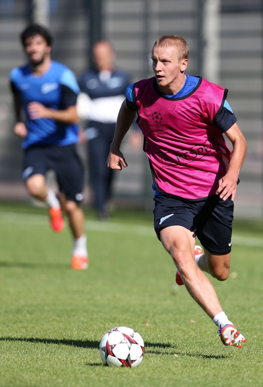 Тренировка «Зенита» перед  матчем «Зенит» — «Пасуш де Феррейра».