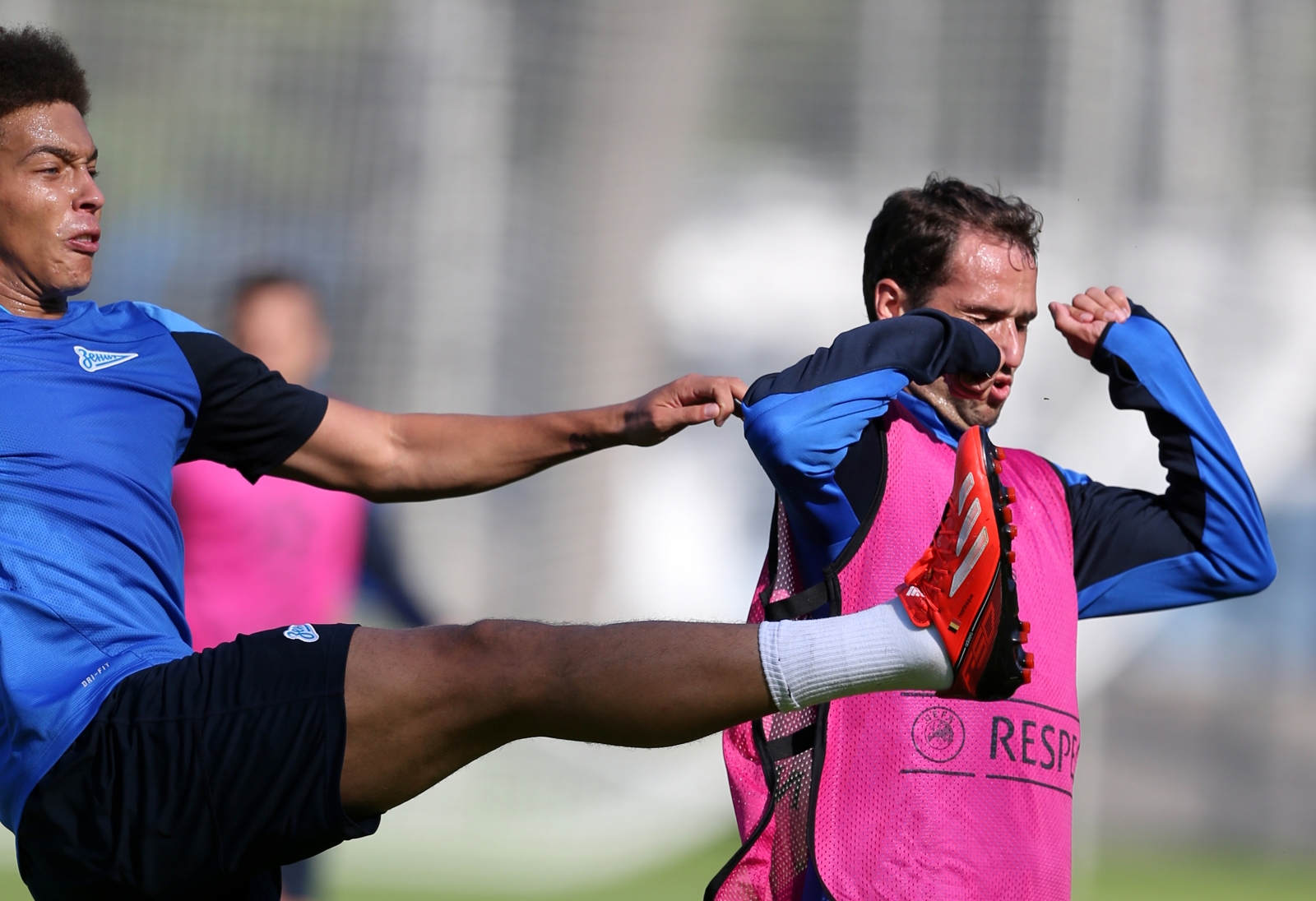 Тренировка «Зенита» перед  матчем «Зенит» — «Пасуш де Феррейра».