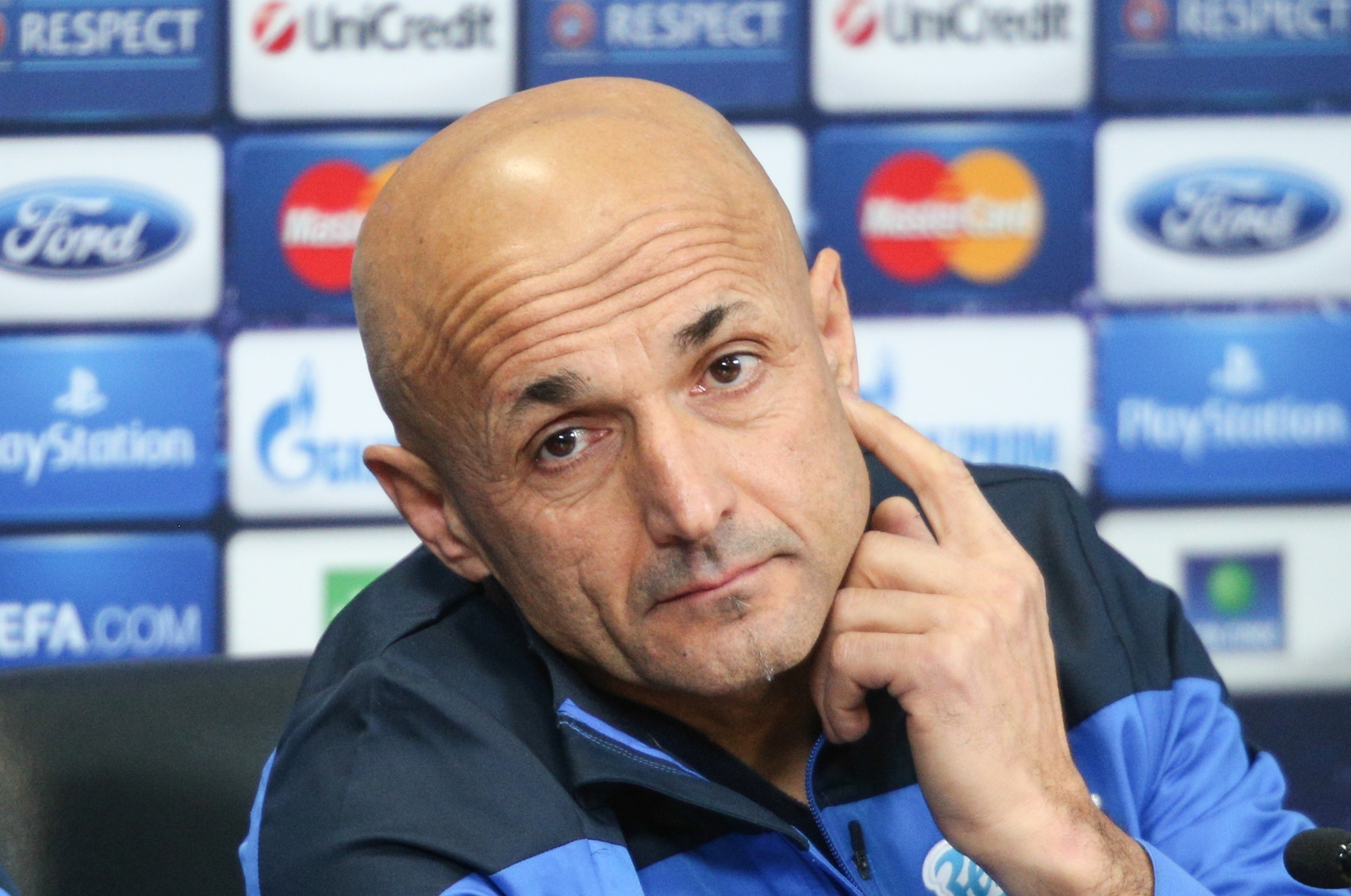 Пресс-конференция главного тренера «Зенита» Лучано Спаллетти перед матчем Лиги Чемпионов с «Атлетико»