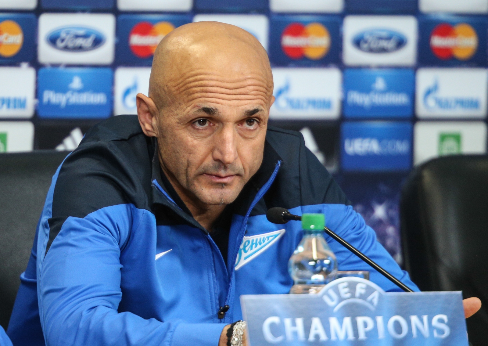 Пресс-конференция главного тренера «Зенита» Лучано Спаллетти перед матчем Лиги Чемпионов с «Атлетико»
