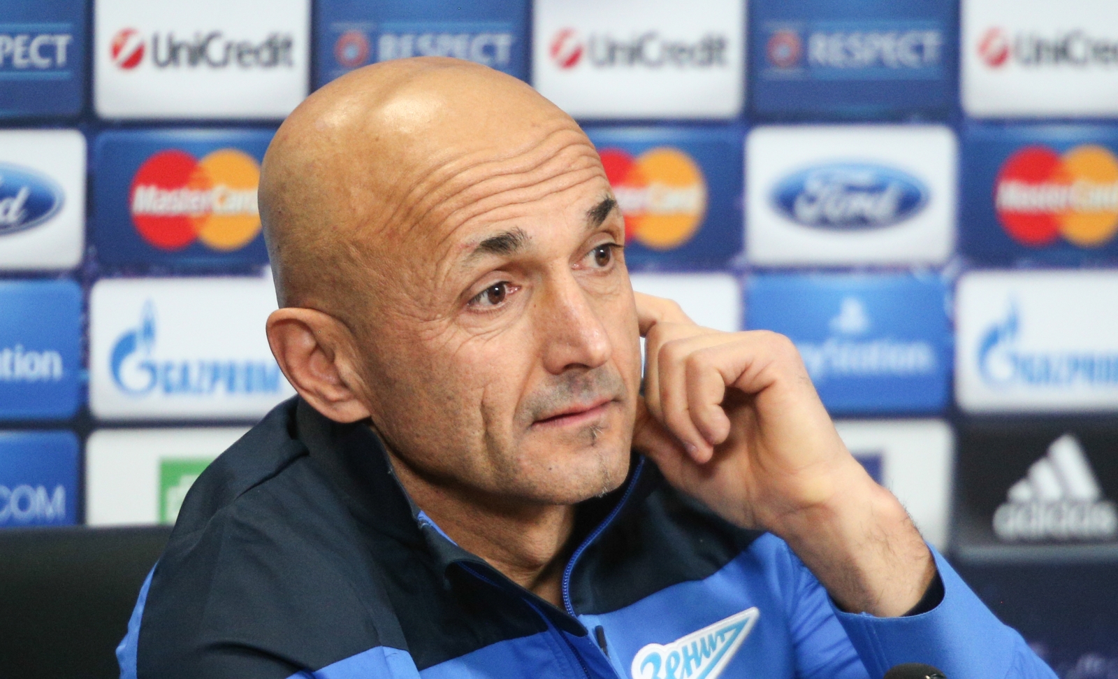 Пресс-конференция главного тренера «Зенита» Лучано Спаллетти перед матчем Лиги Чемпионов с «Атлетико»