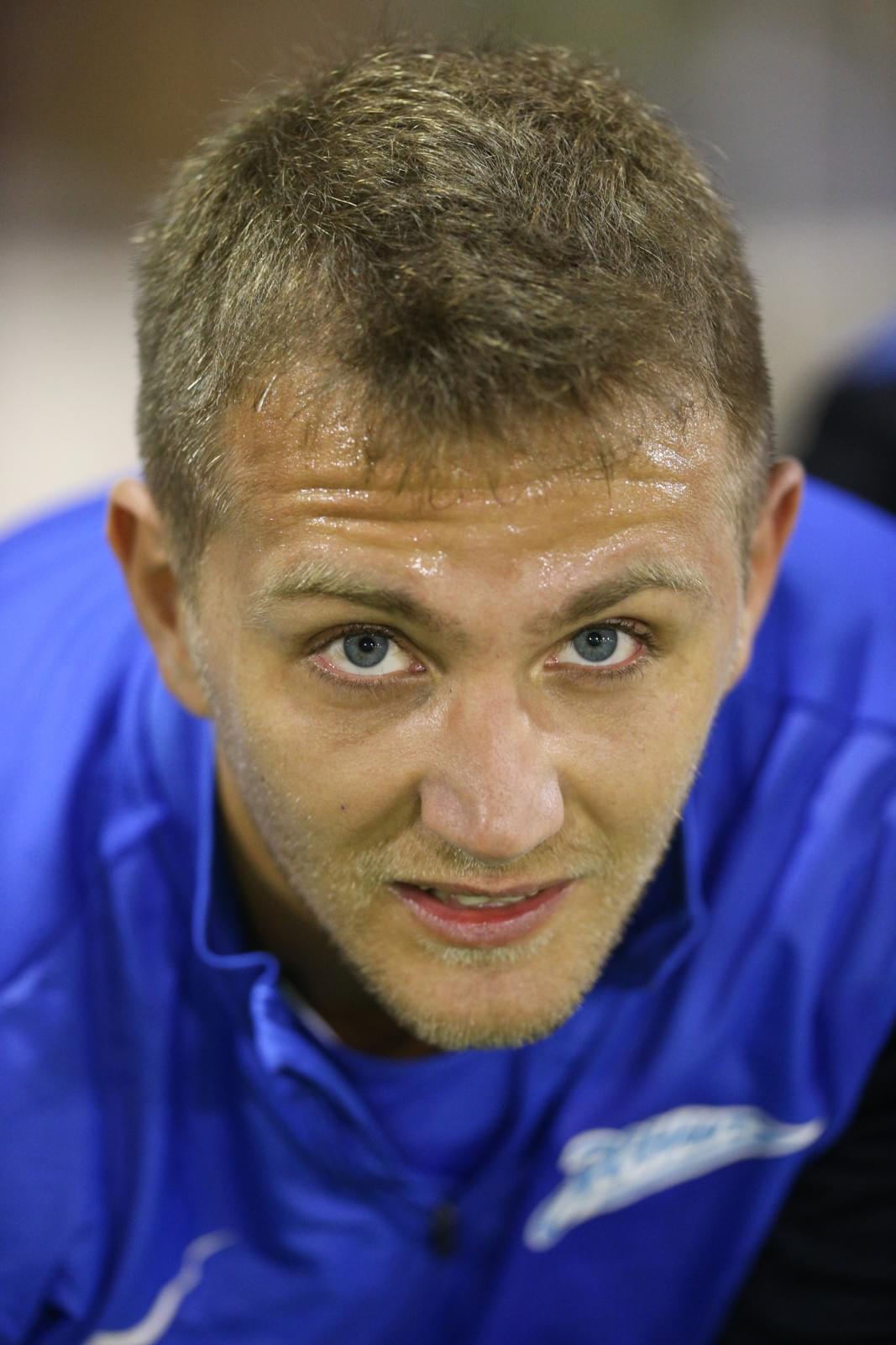 Зимние сборы «Зенита» в Дохе, вечерняя тренировка