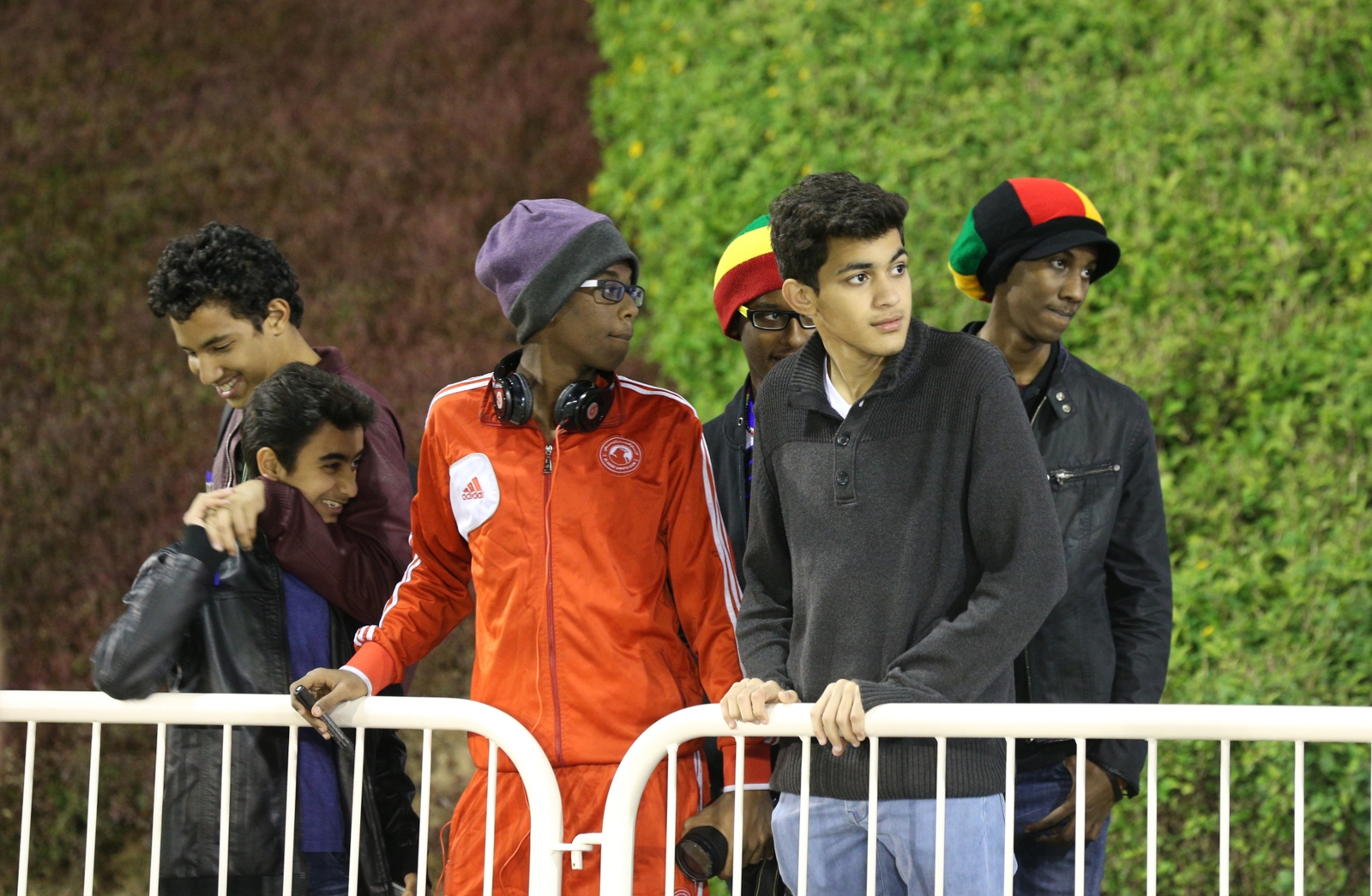 Зимние сборы «Зенита» в Дохе, вечерняя тренировка