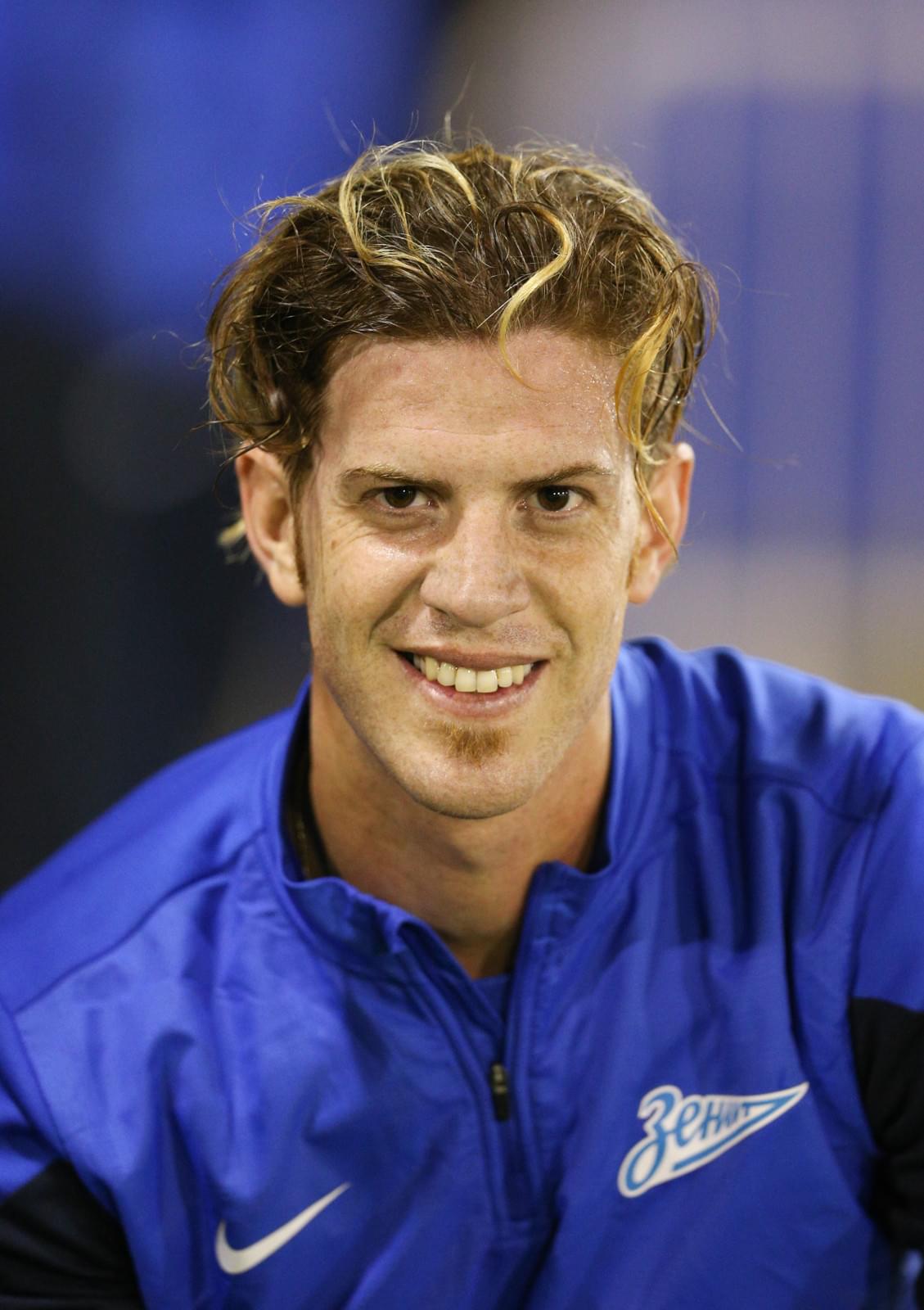 Зимние сборы «Зенита» в Дохе, вечерняя тренировка