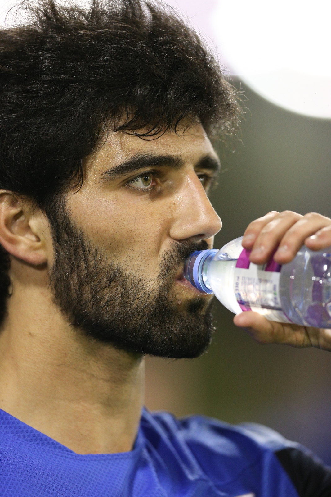 Зимние сборы «Зенита» в Дохе, вечерняя тренировка