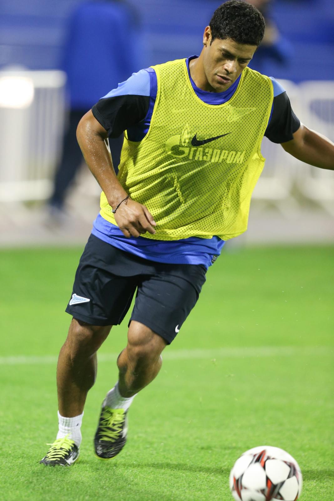 Зимние сборы «Зенита» в Дохе, вечерняя тренировка