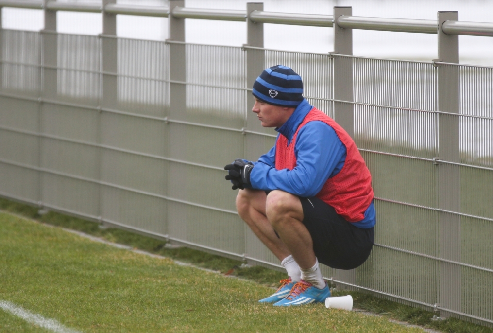 Тренировка основного состава ФК «Зенит»