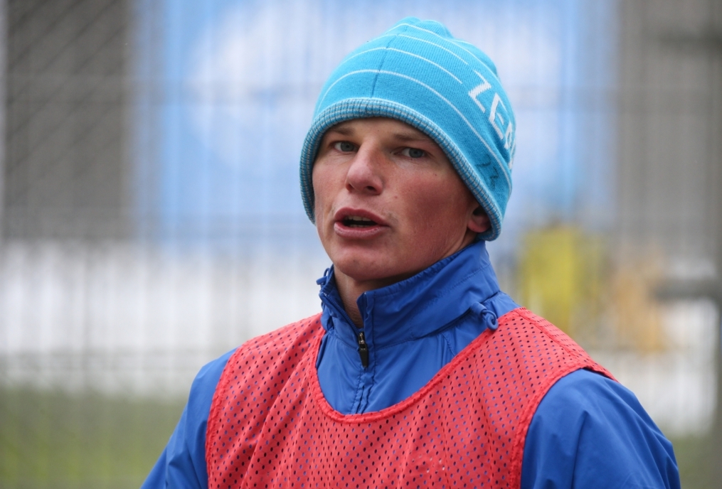 Тренировка основного состава ФК «Зенит»