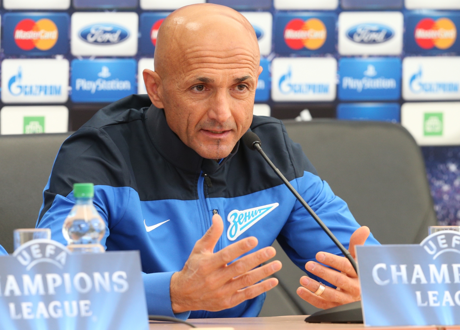 Пресс-конференция Лучано Спаллетти перед матчем с «Боруссией»