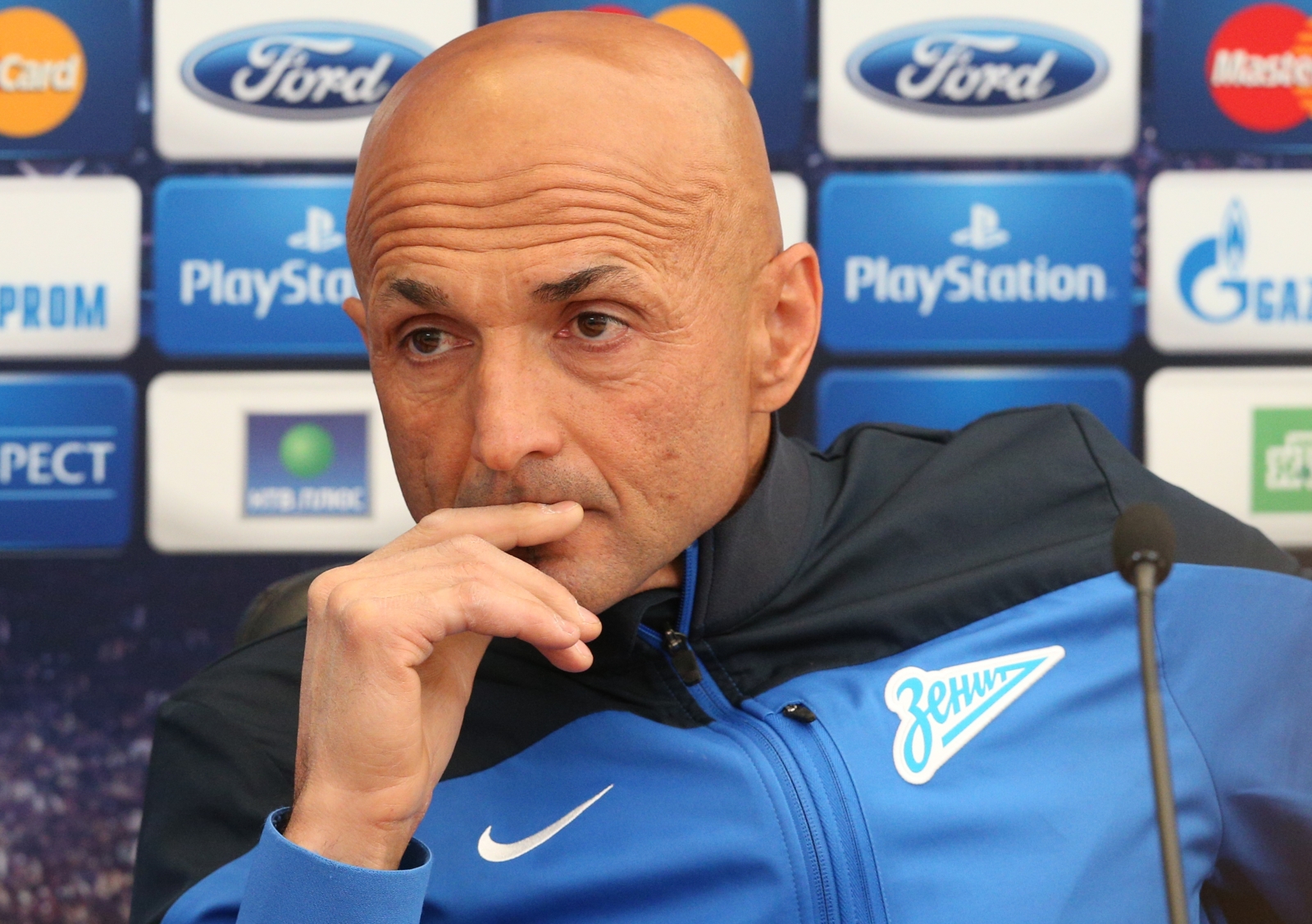Пресс-конференция Лучано Спаллетти перед матчем с «Боруссией»