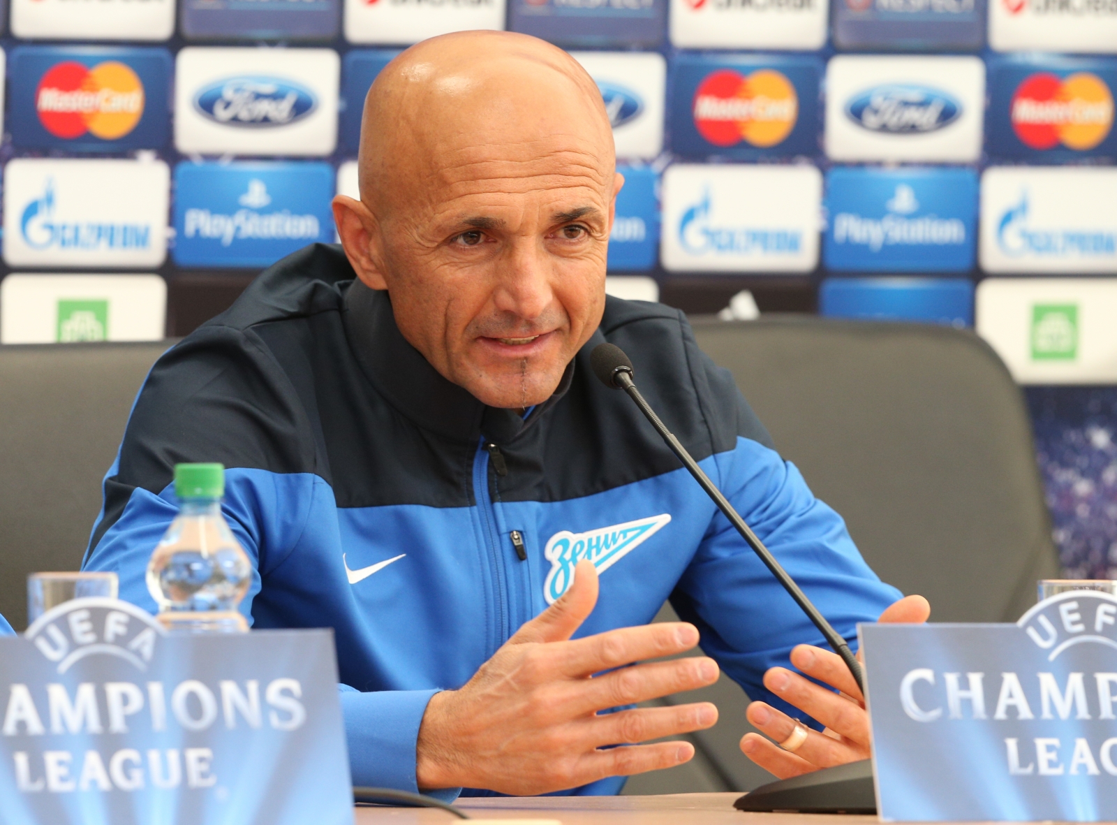 Пресс-конференция Лучано Спаллетти перед матчем с «Боруссией»