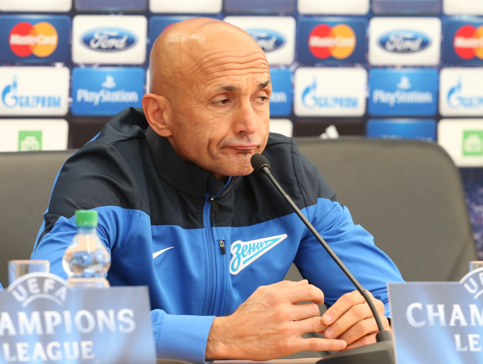 Пресс-конференция Лучано Спаллетти перед матчем с «Боруссией»