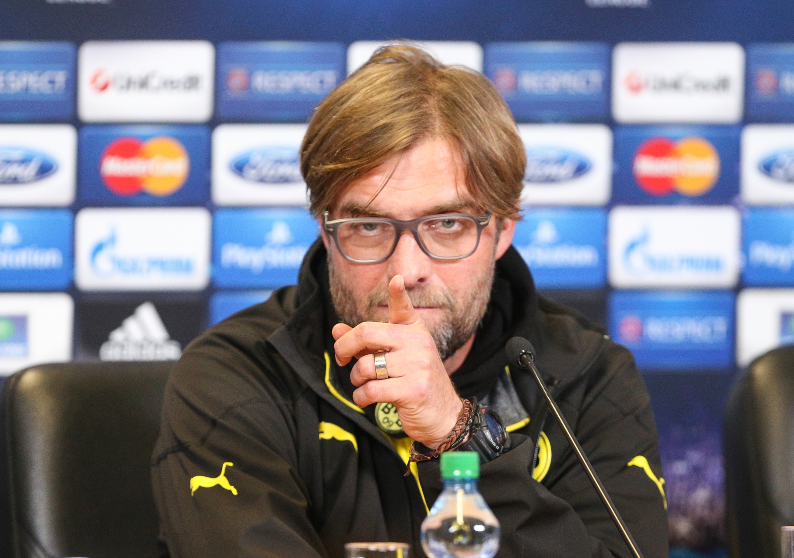 Пресс-конференция главного тренера «Боруссии» Юргена Клоппа перед матчем с «Зенитом»