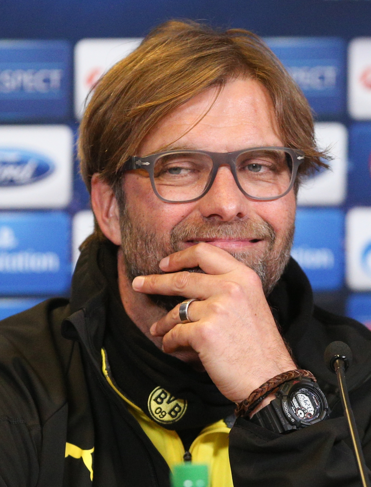 Пресс-конференция главного тренера «Боруссии» Юргена Клоппа перед матчем с «Зенитом»