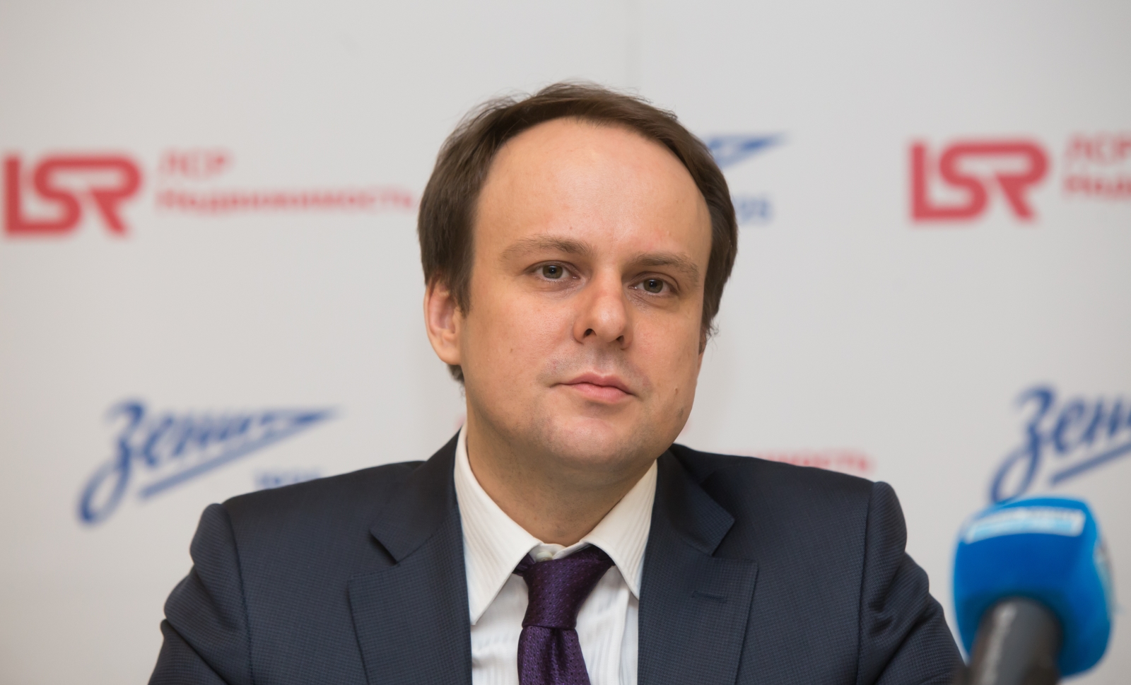 Пресс-конференция, посвященная сотрудничеству между «Зенитом» и компанией «ЛСР»