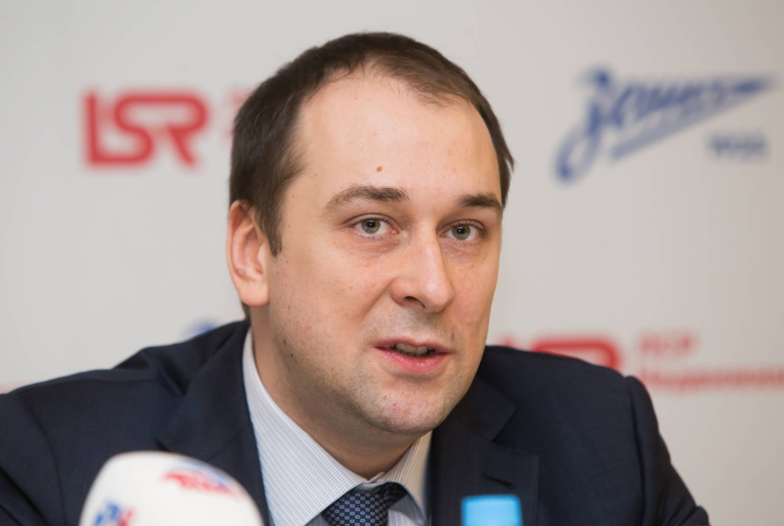 Пресс-конференция, посвященная сотрудничеству между «Зенитом» и компанией «ЛСР»