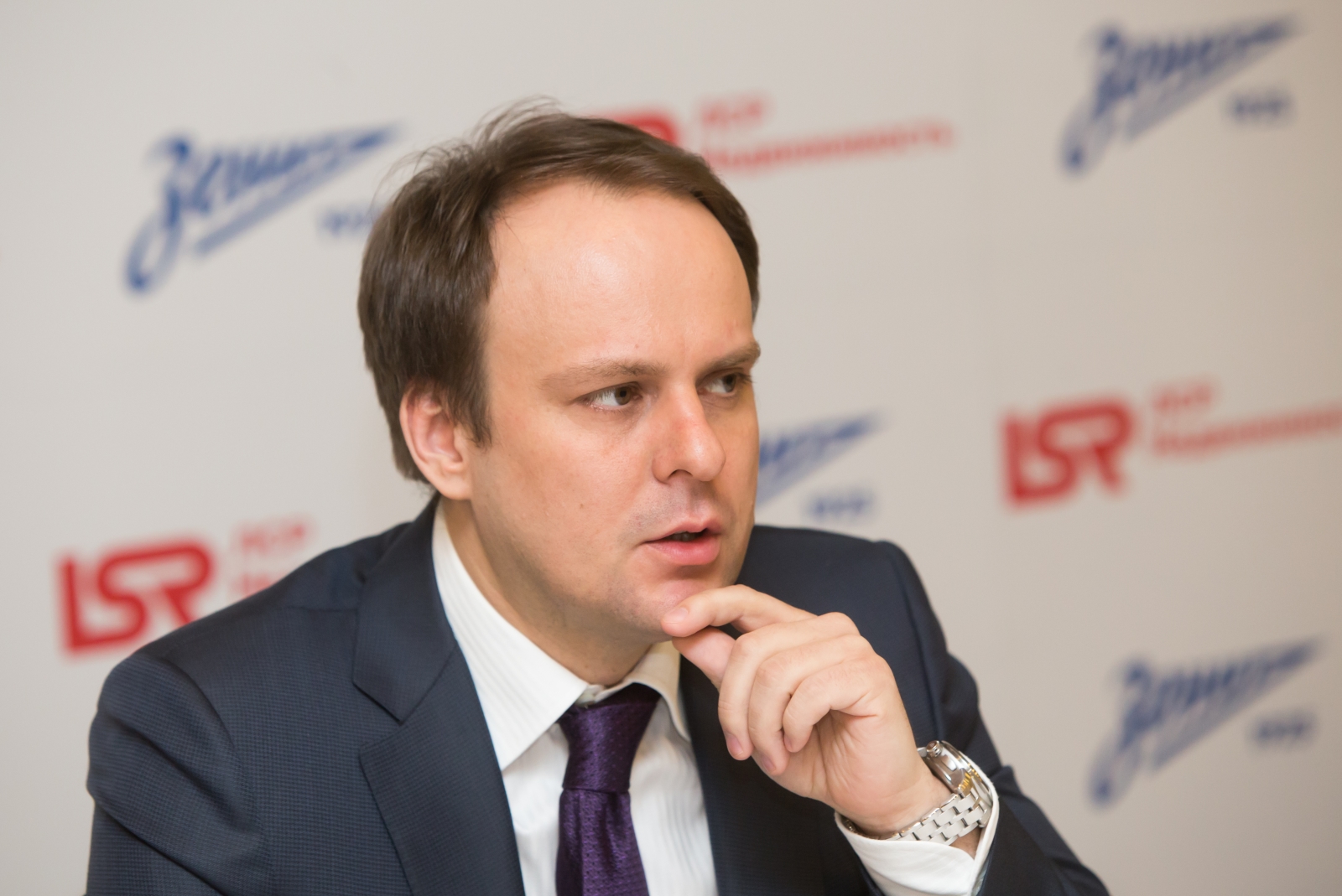 Пресс-конференция, посвященная сотрудничеству между «Зенитом» и компанией «ЛСР»