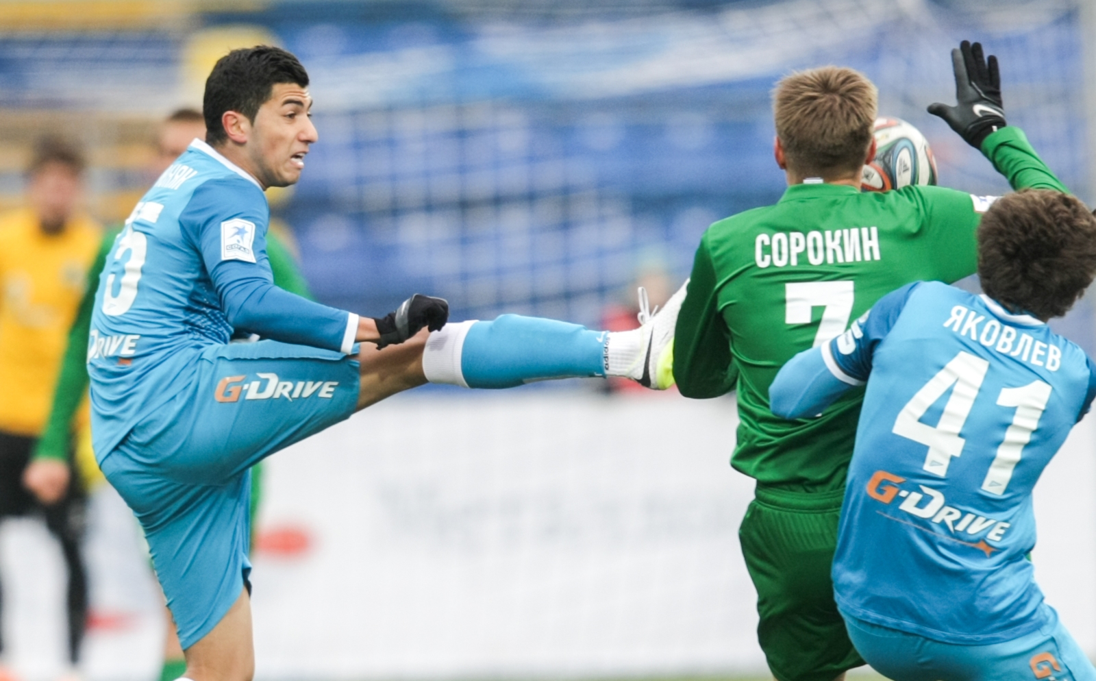 Первенство России среди молодежных команд «Зенит» — «Томь»