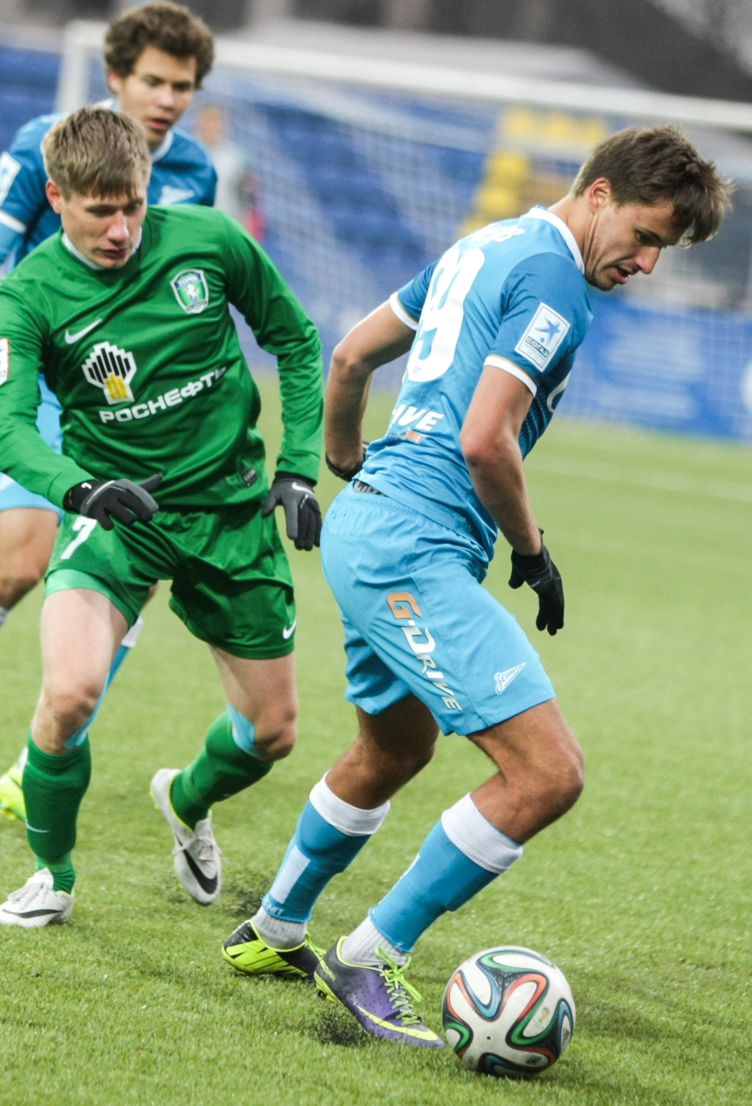 Первенство России среди молодежных команд «Зенит» — «Томь»