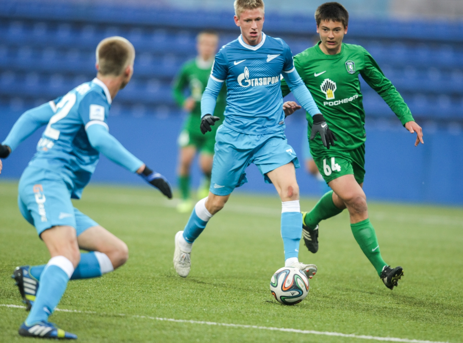 Первенство России среди молодежных команд «Зенит» — «Томь»