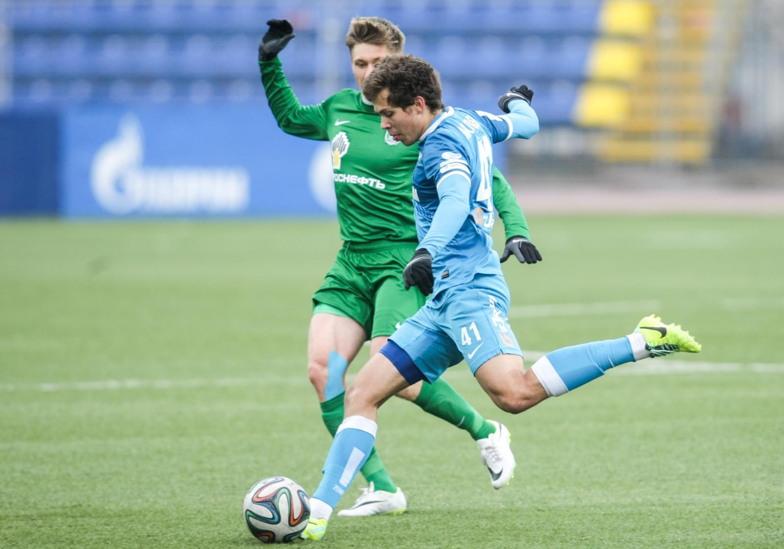 Первенство России среди молодежных команд «Зенит» — «Томь»